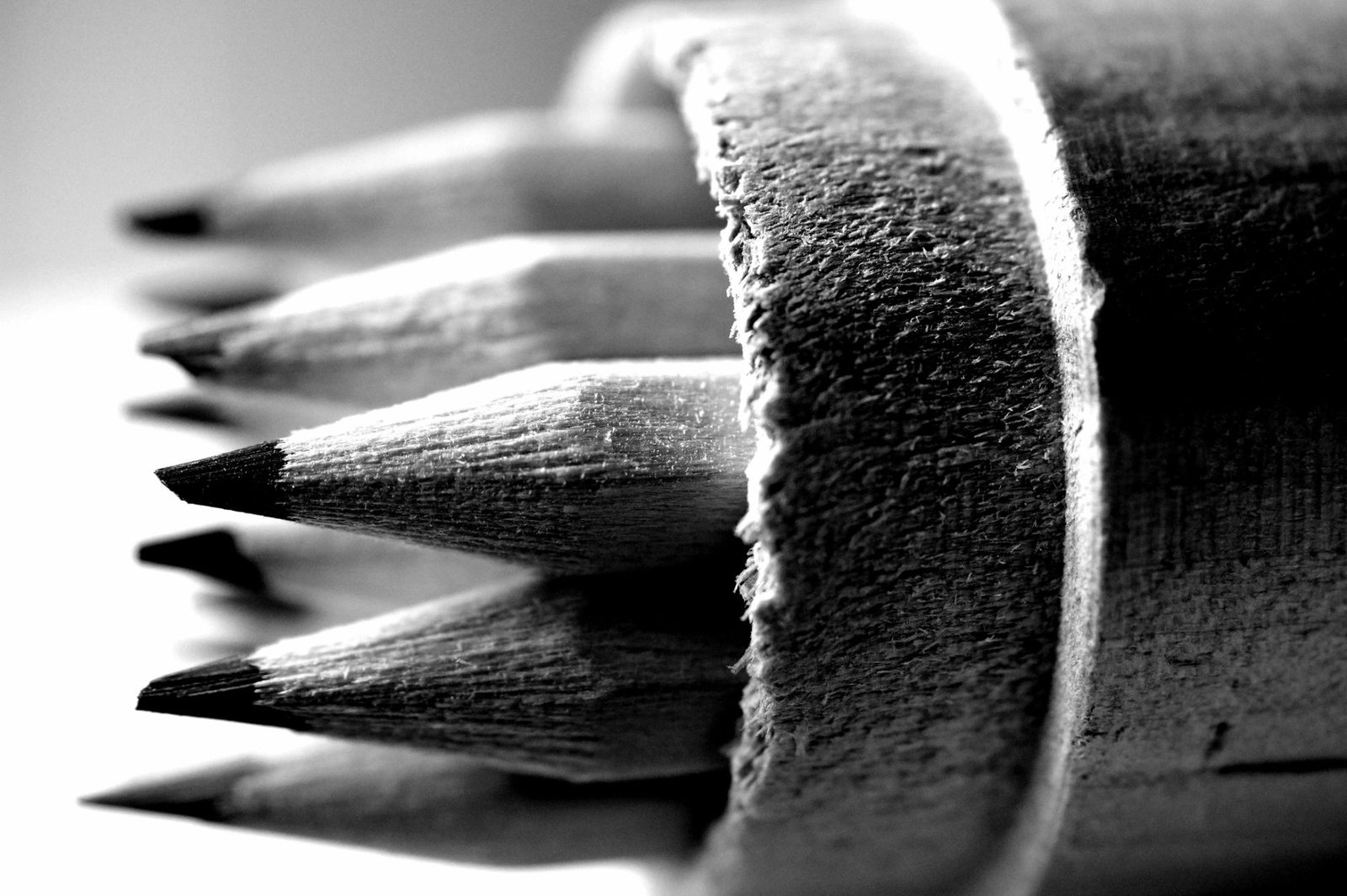 Sharpened pencils